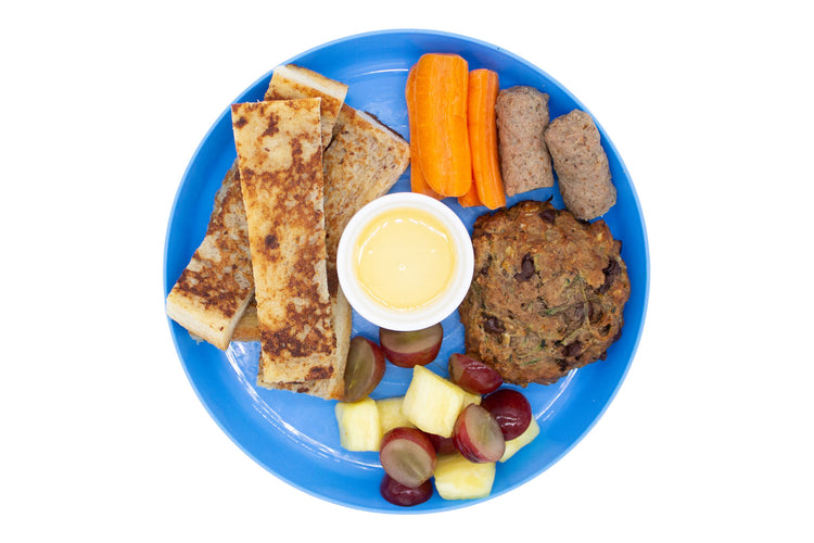 French Toast Dippers with Breakfast Sausage